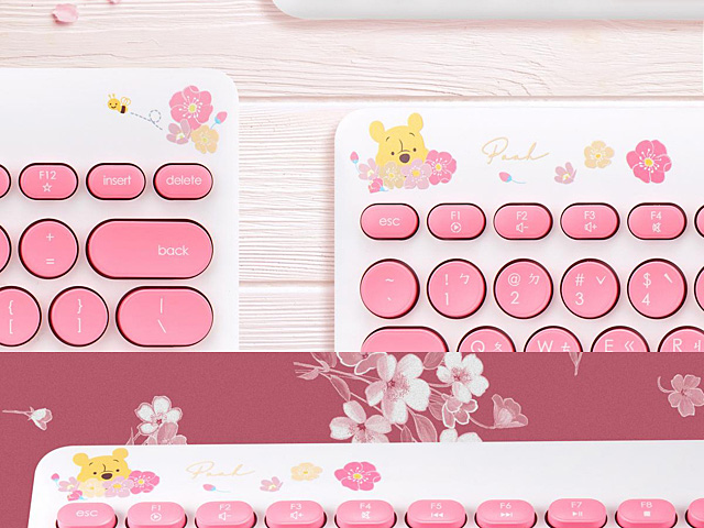 infoThink Winne the Pooh Flower Wireless Keyboard