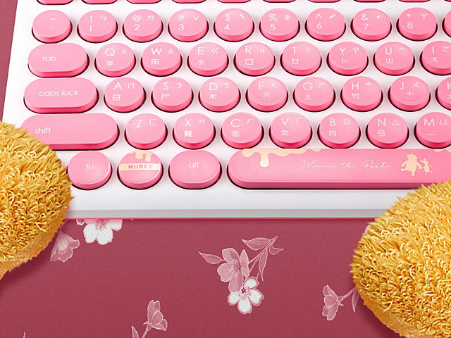 infoThink Winne the Pooh Flower Wireless Keyboard