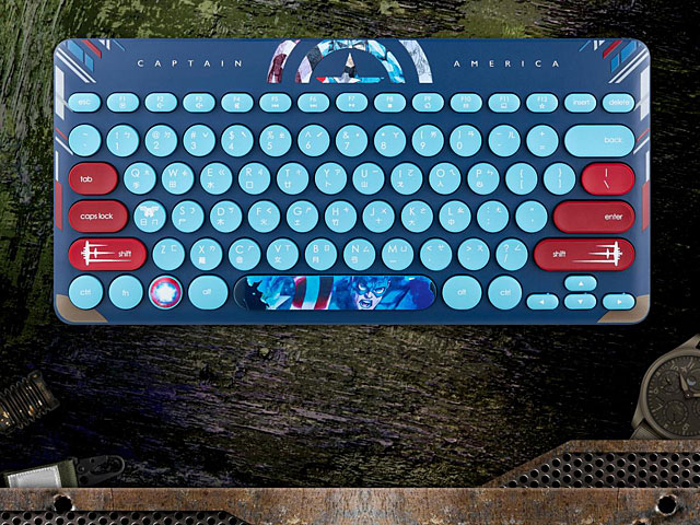 infoThink Captain America Wireless Keyboard