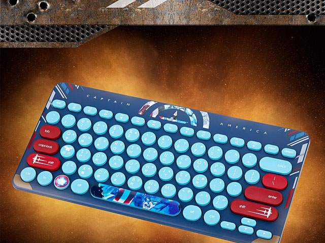 infoThink Captain America Wireless Keyboard