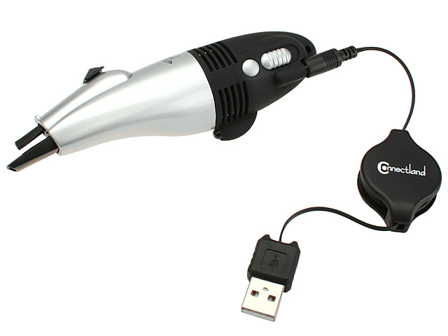 USB Mini Vacuum With Retractable Cable