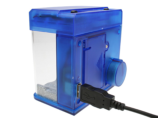 USB Mini Aquarium With Blue LED