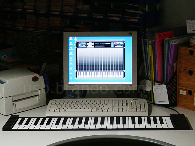 USB Roll-Up Piano