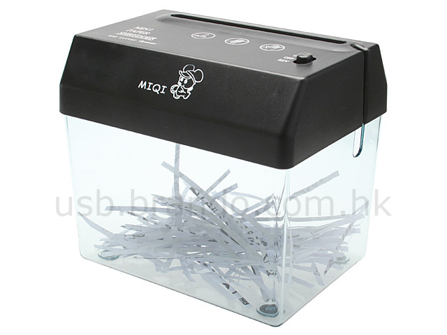 USB Mini Shredder With Letter Opener