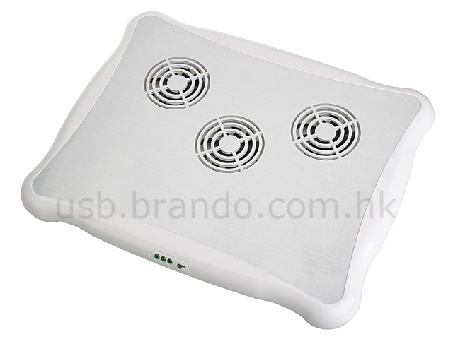 Notebook Cooling Pad With Combo Card Reader + 3-port Hub
