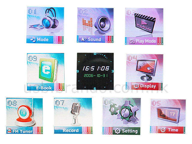MP4 Watch + FM Radio