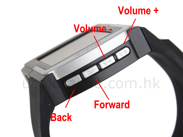 MP4 Watch II (1.8 inches LCD + Speaker)