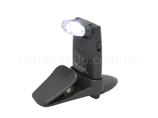 USB Rechargeable Clip Torch