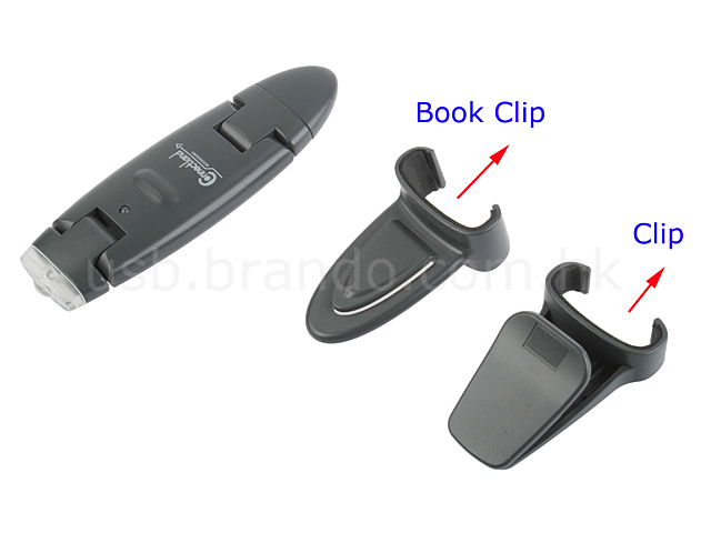 USB Rechargeable Clip Torch