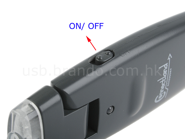 USB Rechargeable Clip Torch