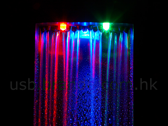 USB Illuminated LED WaterFall Cloud Fountain