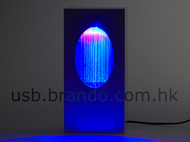 USB Soft LED Waterfall Fountain (Inside a Box)