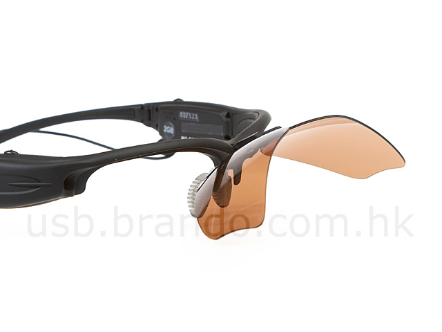 USB Spy Camera+MP3 Sunglasses(With Wireless Remote Shutter)