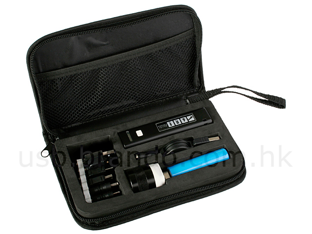 USB Rechargeable Torch with Mobile Charger