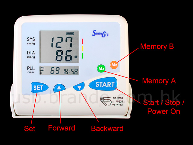 USB Arm Blood Pressure Monitor