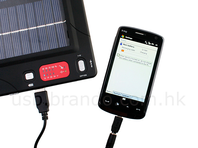 Portable Multi-Purpose Solar Charger (20,000mAh)