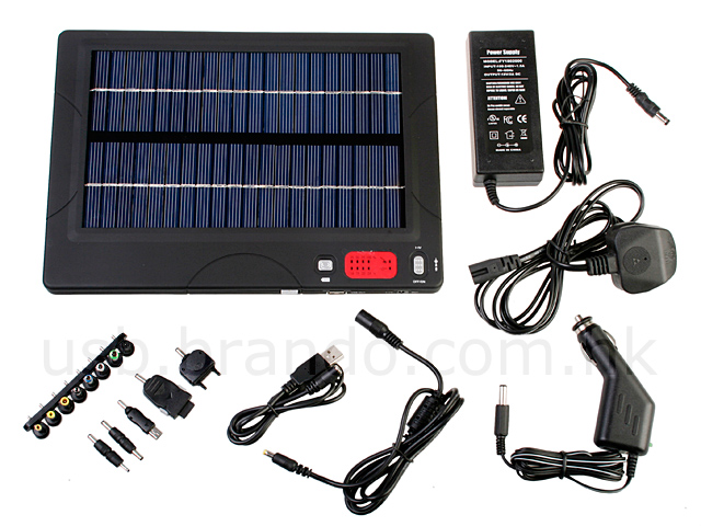 Portable Multi-Purpose Solar Charger (20,000mAh)