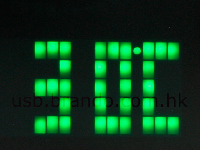 USB Animated LED Clock (Vertical Version)