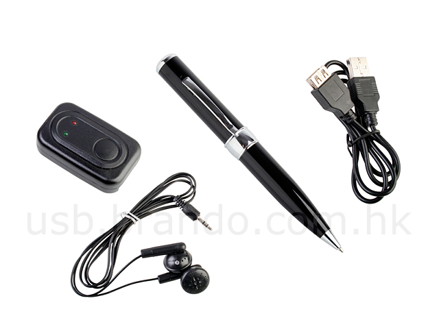 USB Spy Pocket Video Audio Recorder + MP3 + Flash Drive + Writing Pen