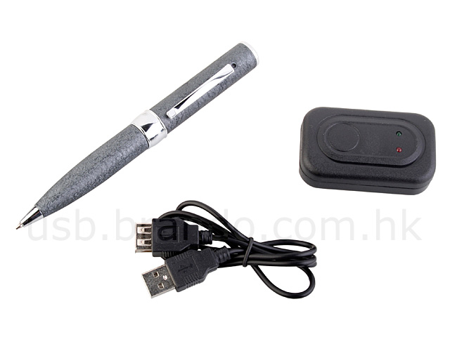 USB Spy Pocket Video Audio Recorder + Flash Drive + Writing Pen