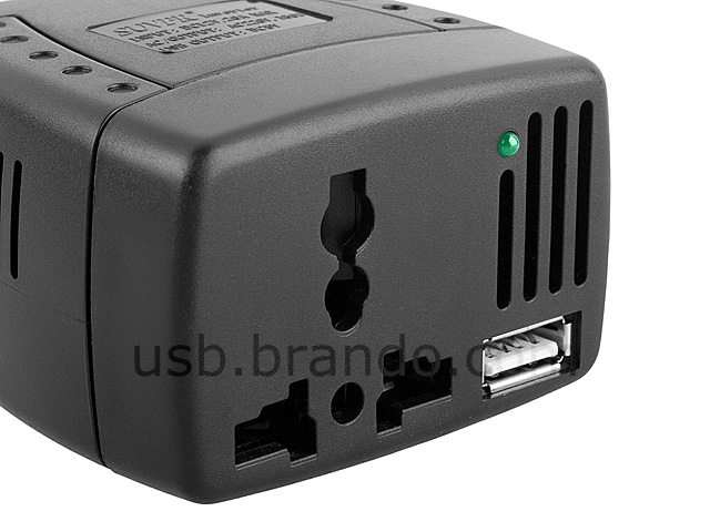 12V to 220V Power Inverter with USB Port II