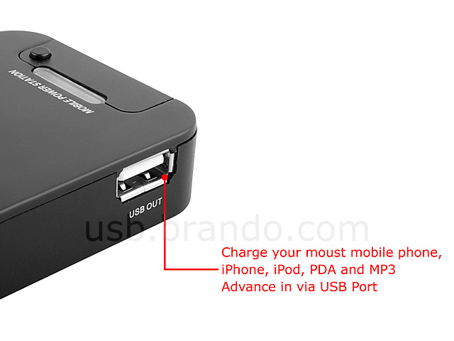 USB Mobile Power Station (2,400mAh)