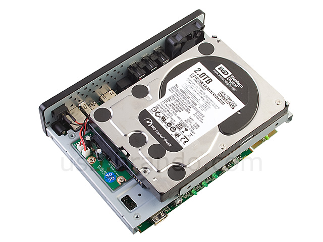 2.5"/3.5" HDD Media Box (HDMP-358S)