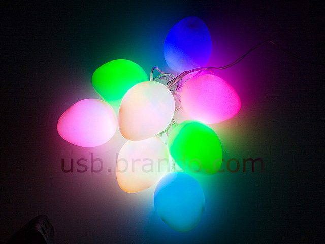 USB Easter Egg Decor Light (8 LED Lights)