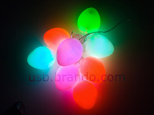 USB Easter Egg Decor Light (8 LED Lights)