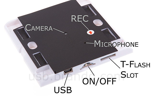 Sound-Activated Security Camcorder Socket