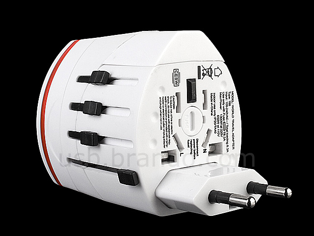 Universal Adapter Worldwide Travel Adapter with Built in Dual USB