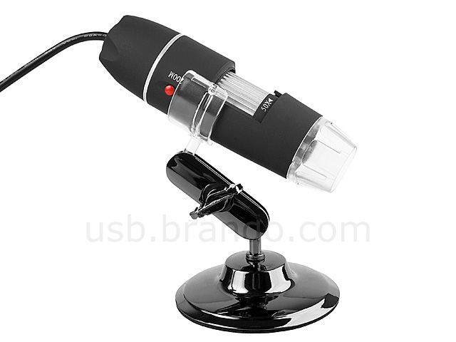 USB Digital Microscope with 8 LEDs (500X)