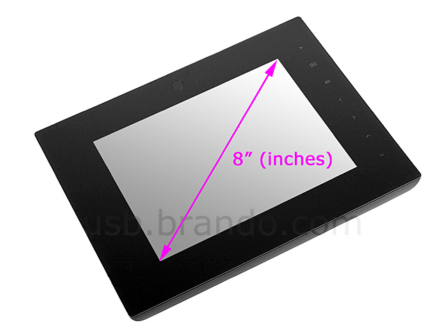 USB 8" LCD Digital Photo Frame