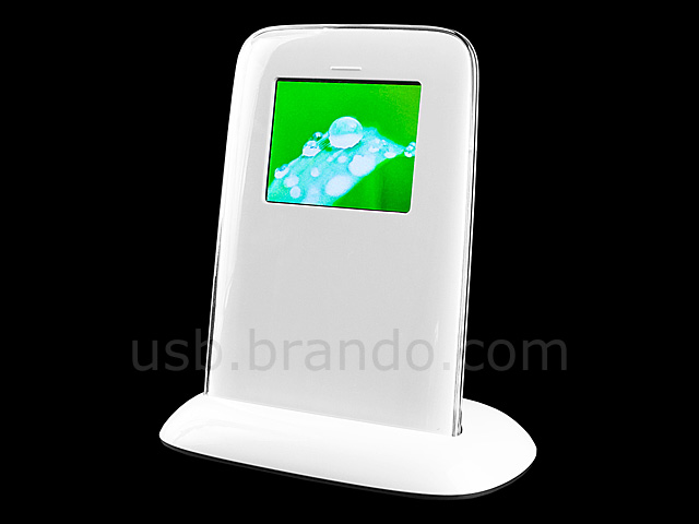 USB 2.4" Digital Photo Frame with Alarm Clock II