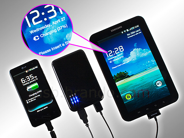 USB Power Station for Samsung Galaxy Tab (5,000mAh)