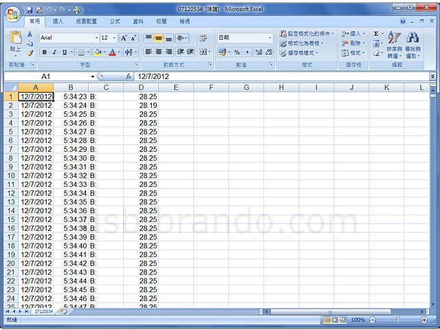 USB Waterproof Temperature Data Logger