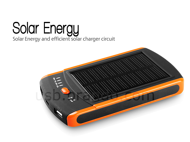 2-Port Solar Charger (6,000mAh)