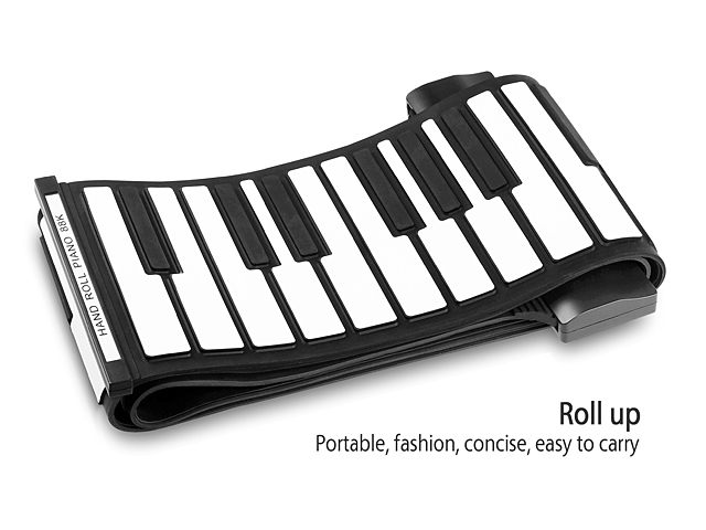 KEMNGO Piano de Studio, Piano Enroulable Portable à 88 Touches