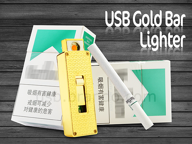 USB Gold Bar Lighter