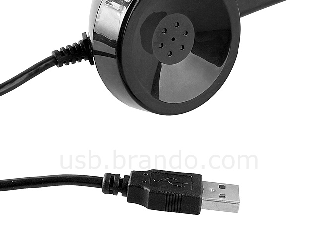 USB Retro Headset with Answer Call Button