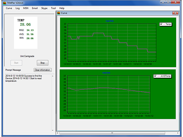 TEMPer1F USB Thermometer