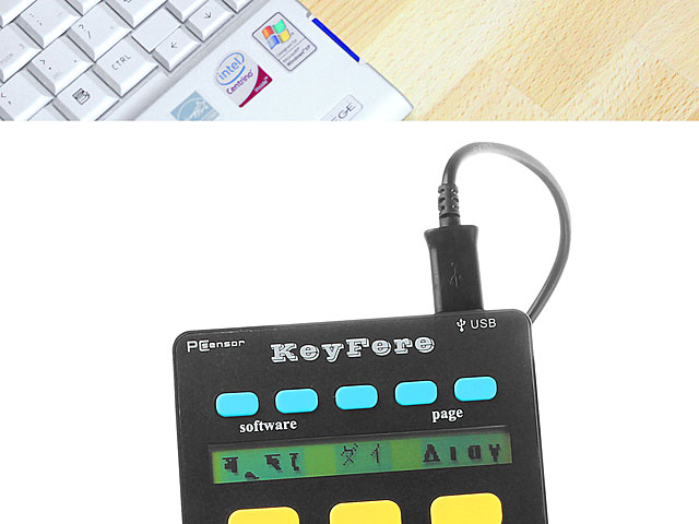 USB Customized Keyboard with LCD Display