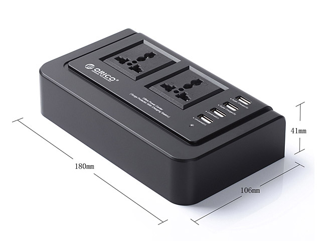 ORICO OPC-2A4U 4-Port USB Charger with Dual AC Ports