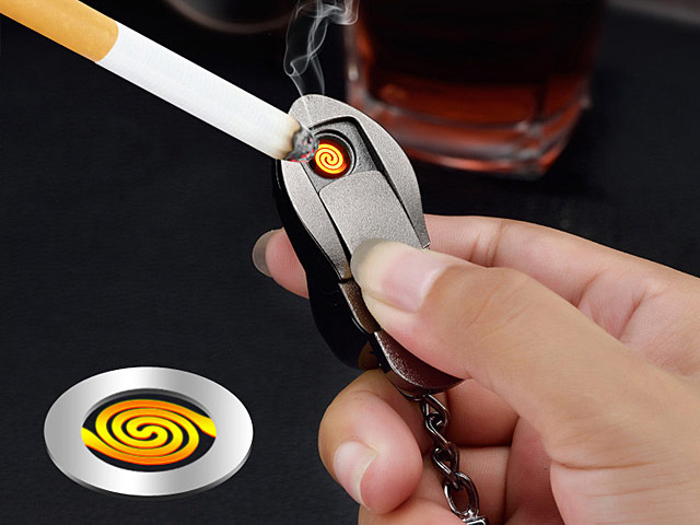 USB Mini Shoe Lighter Keychain