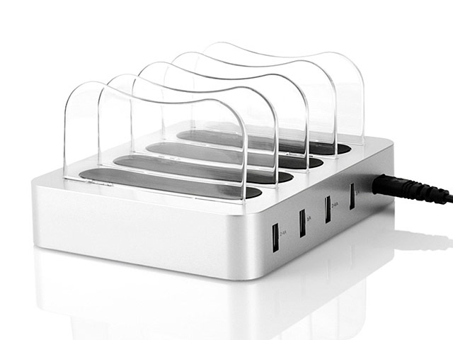 4-Port USB Charging Station