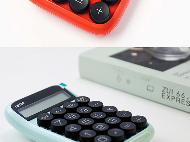 Retro Dot Digit Calculator