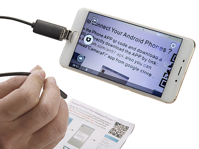 usb endoscope software tablet