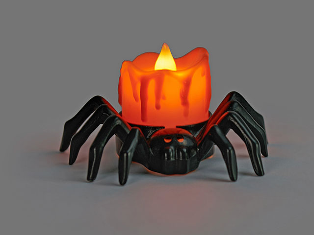 Spider Flameless Candle