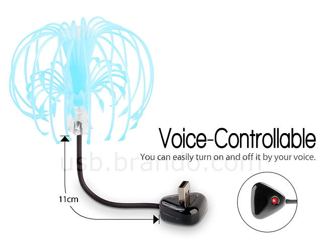 USB Voice-Controlled Seed Light