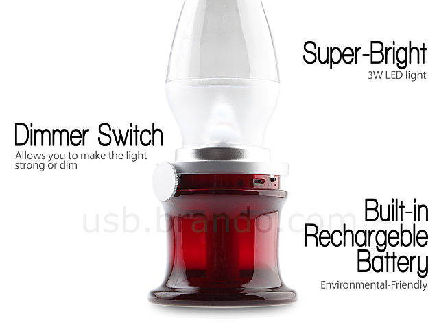 USB Blowing Control LED Lamp